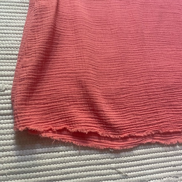 Modosoc Los Angeles XS Mauve Pink Cotton Dress Contemporary Bohemian Dress - Picture 5 of 12